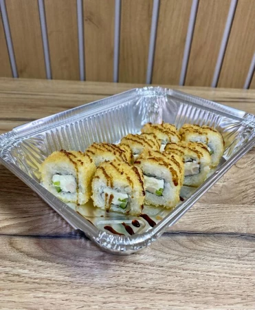 Жаренный ролл с Курицей