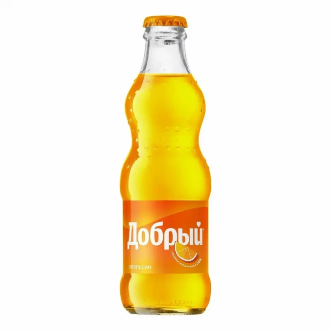 Добрый апельсин 0,25л стекло