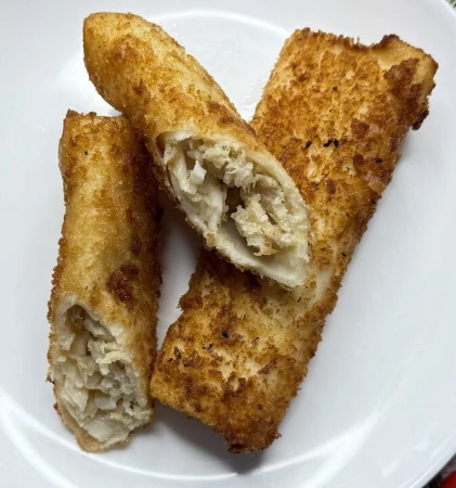 Блины с рыбой