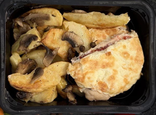 Запеченая курица по французски