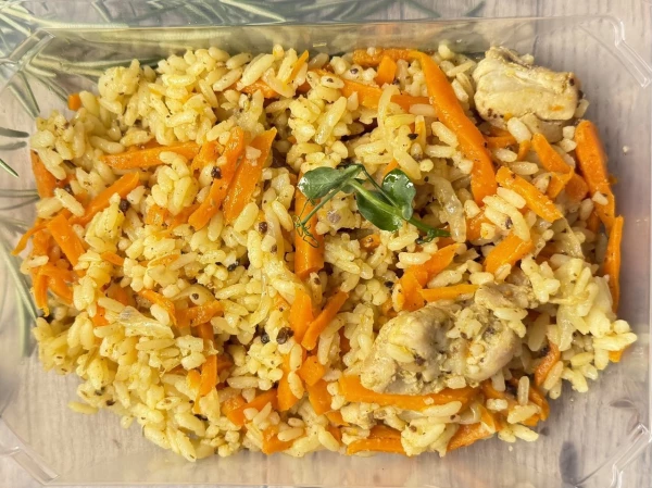 Плов с курицей