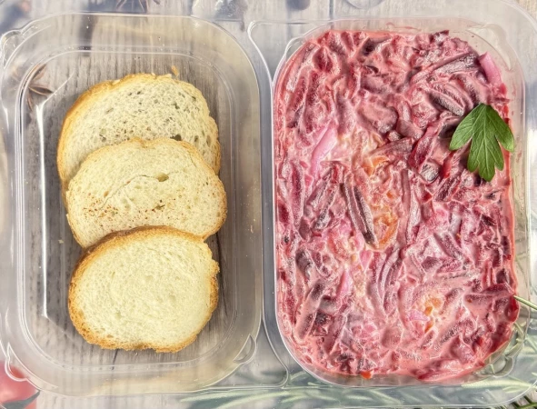 Салат сельдь под шубой