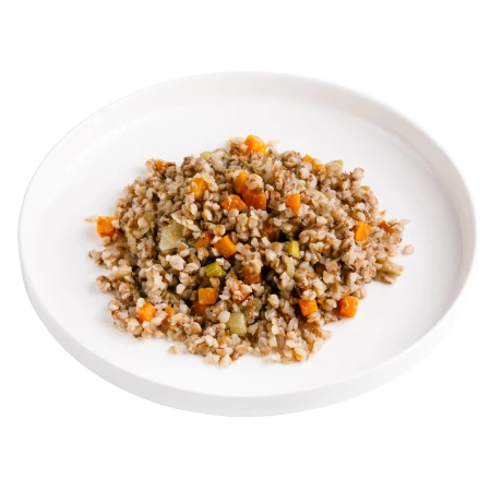 Гречка с овощами  200 гр