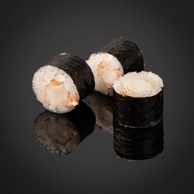 Роллы с креветкой