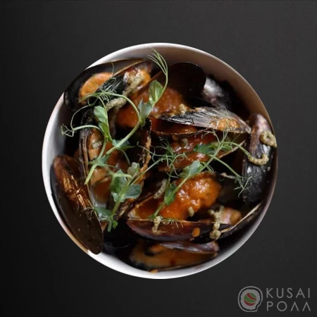 Мидии Чили в соусе Том-Ям