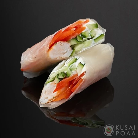 Спринг-ролл с креветкой