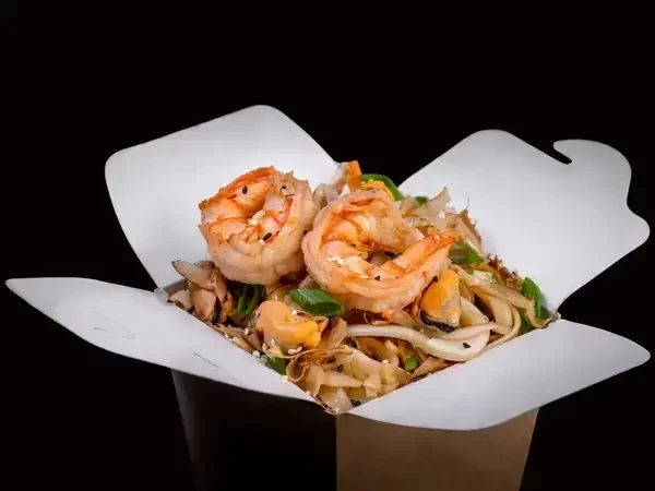 Лапша Удон с морепродуктами