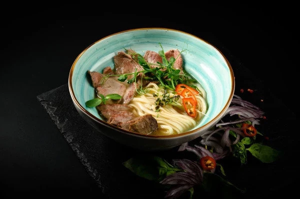 Фо Бо с запеченной говядиной 1/2