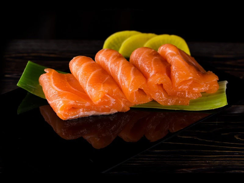 Лосось с/с кусочки 200 г.