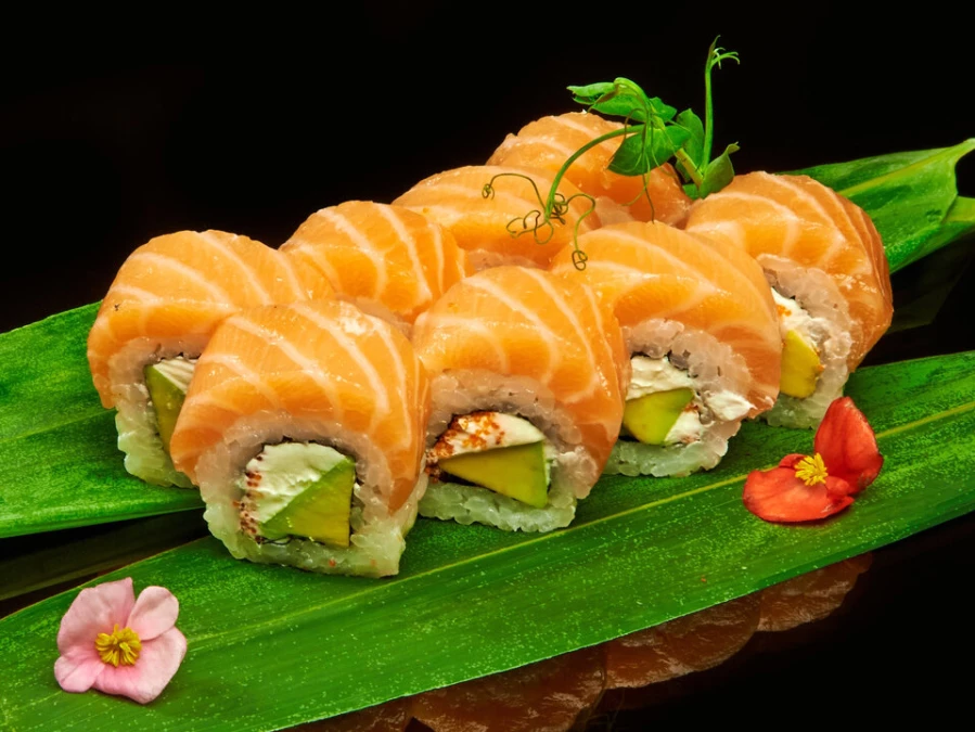 Ролл сливочный лосось