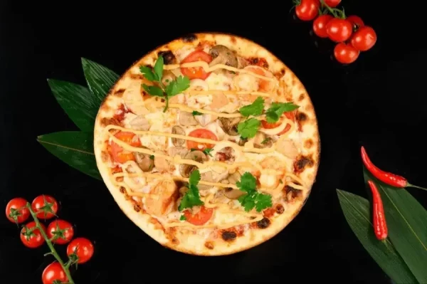 Пицца Том Ям 25см 430г