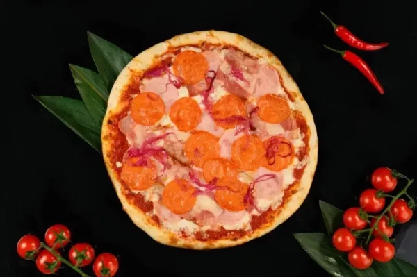 Пицца Мясная 25см 330г