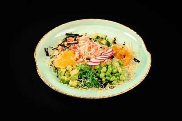 Поке с камчатским крабом 350