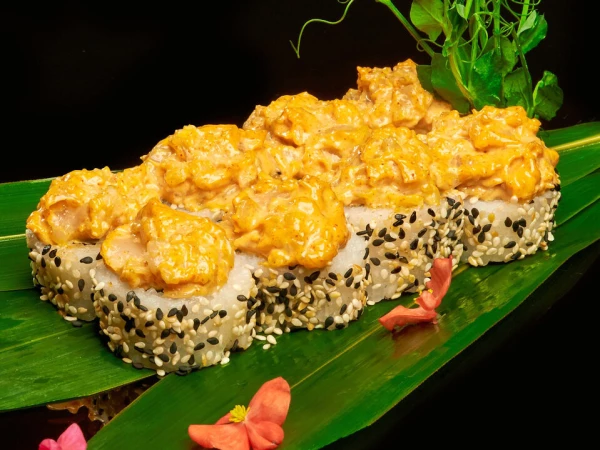 Ролл тартар с гребешком 275