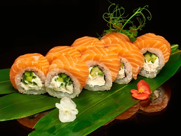 Филадельфия с лососем