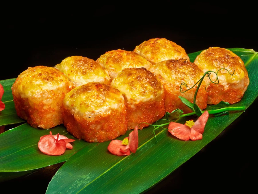 Ролл запечённый краб