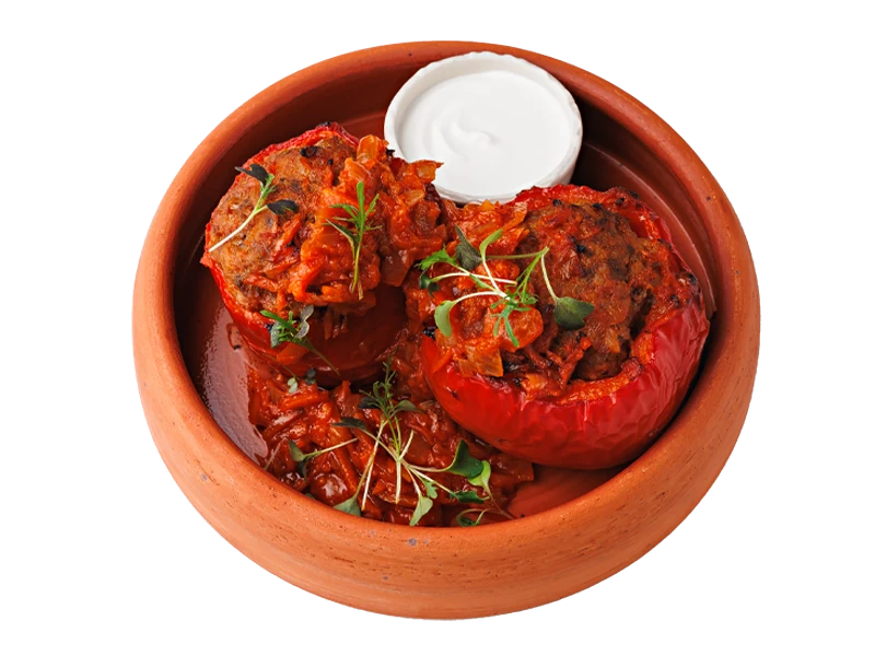 Перец фаршированный мясной