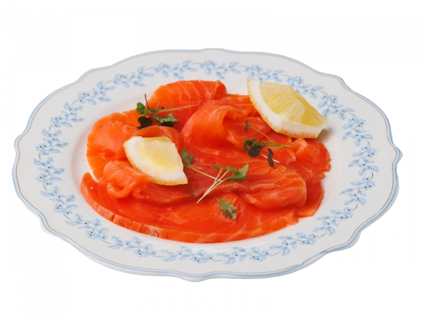 Лосось малой соли с лимоном