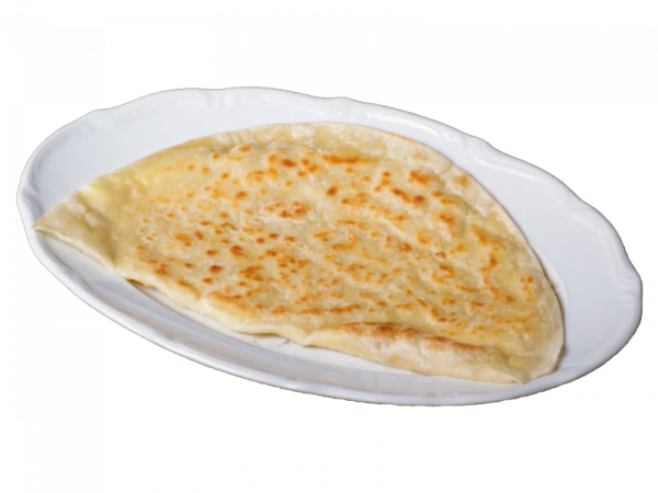 Хычин с яйцом, луком и сыром