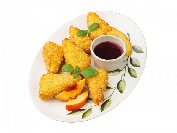Жареные дольки моцарелла