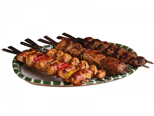 Люля из цыпленка на углях