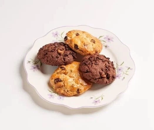 Печенье орех-изюм