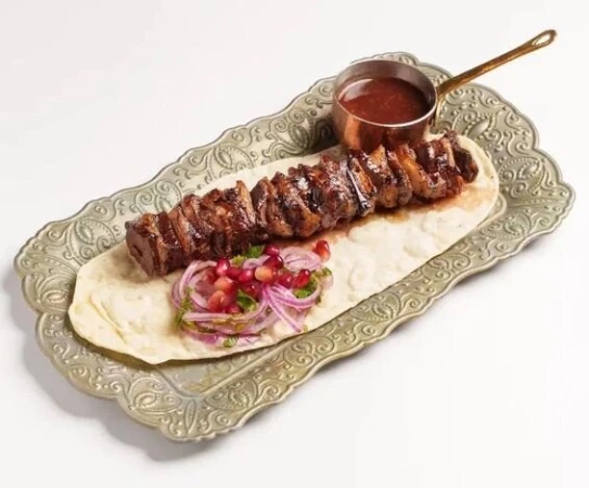 Шашлык из говяжей печени