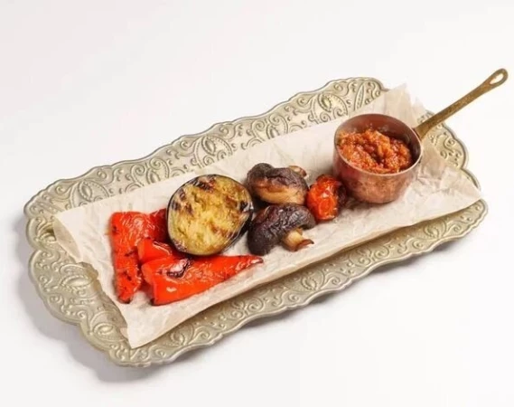 Овощи на мангале