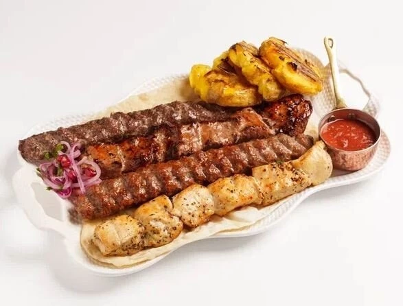 Ассорти мяса на мангале