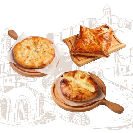 Комбо Хачапури "БЕРИ ВСЕ ТРИ"