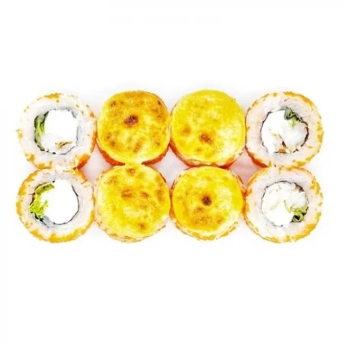 Запеченный ролл Спайси Креветка