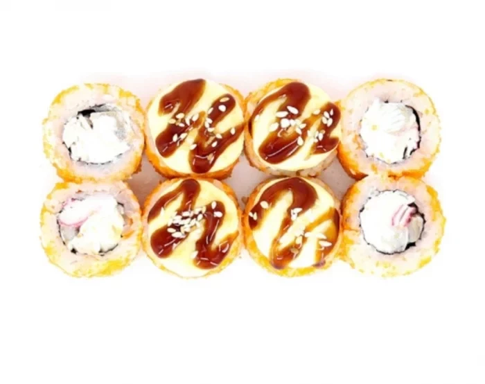 Запеченный ролл Угорь Краб