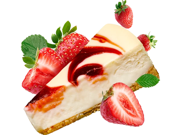 Чизкейк клубничный