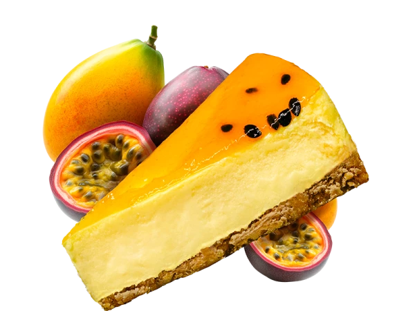 Чизкейк манго-маракуйя