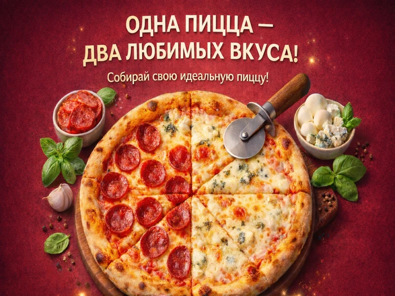 Два Любимых вкуса 40 см