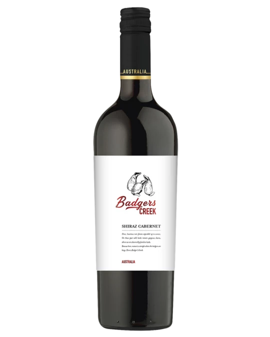 Красное сухое Баджерс Крик Шираз-Каберне