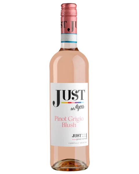 Полусухое розовое Джаст Пино Гриджо Блаш