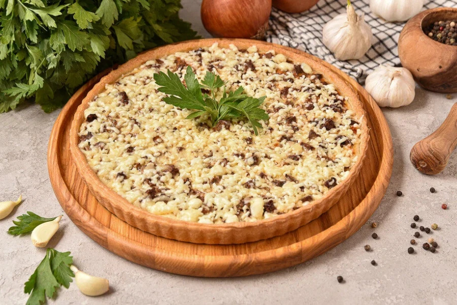 Киш Телятина с травами 