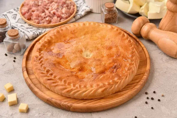 Балджын с яблоком и вишней