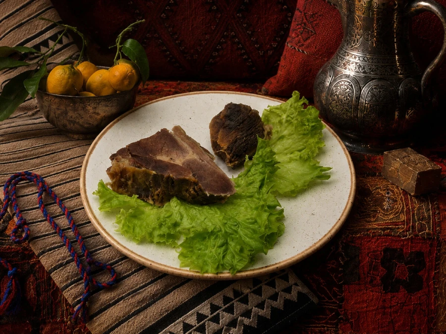 Мясо сушеное отварное