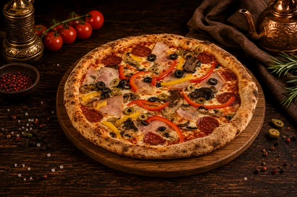 Пицца "Мясное ассорти"