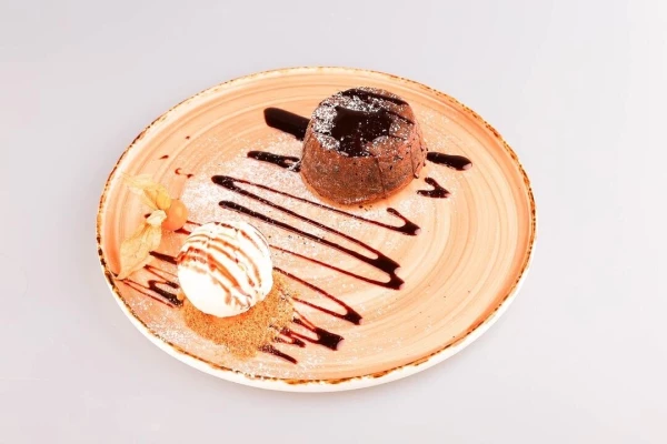 Шоколадный фондан