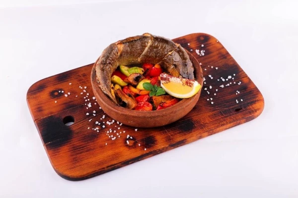 Форель в печи