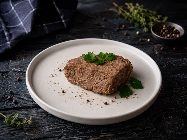 Мясо говяжье отварное