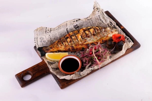 Форель на мангале