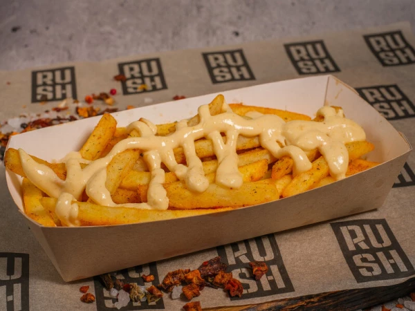 Картофель фри с горячим сыром 150гр