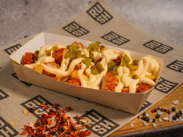 Наггетс бокс с картошкой