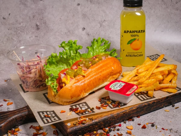 Хот чикен комбо