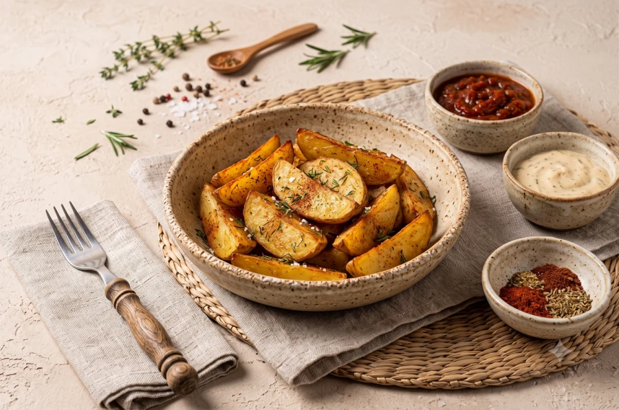 Картофель по-деревенски