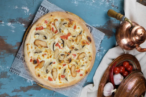 Курица с грибами